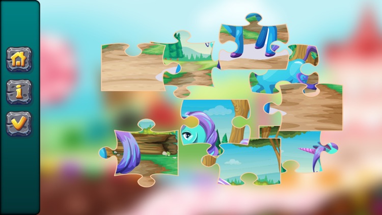 My Fairy Pony Unicorn Jigsaw Puzzle Coloring Book screenshot-4
