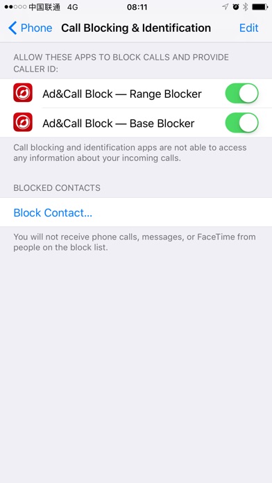 Ad & Call Blocker 2 i... screenshot1