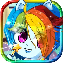 My Equestrian Princess Pony Minis Girl Dress Up 2 app icon