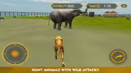 Game screenshot Wildlife cheetah Attack simulator 3D – Chase the wild animals, hunt them in this safari adventure mod apk
