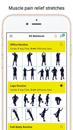7 min Stretching Routines Tiga screenshot 1