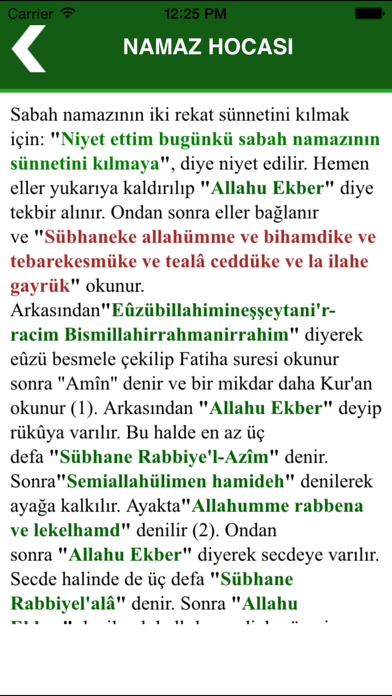 Screenshot #2 pour Namaz Hocası Sure, Dua, Abdest, Ayet, Hadis