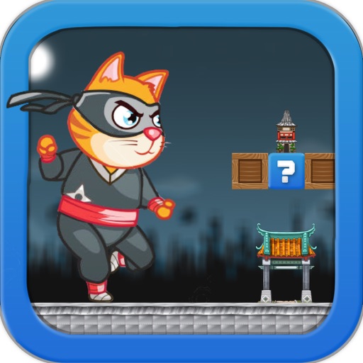 A Ninja Puss - Top Addictive Run & Jump Games icon