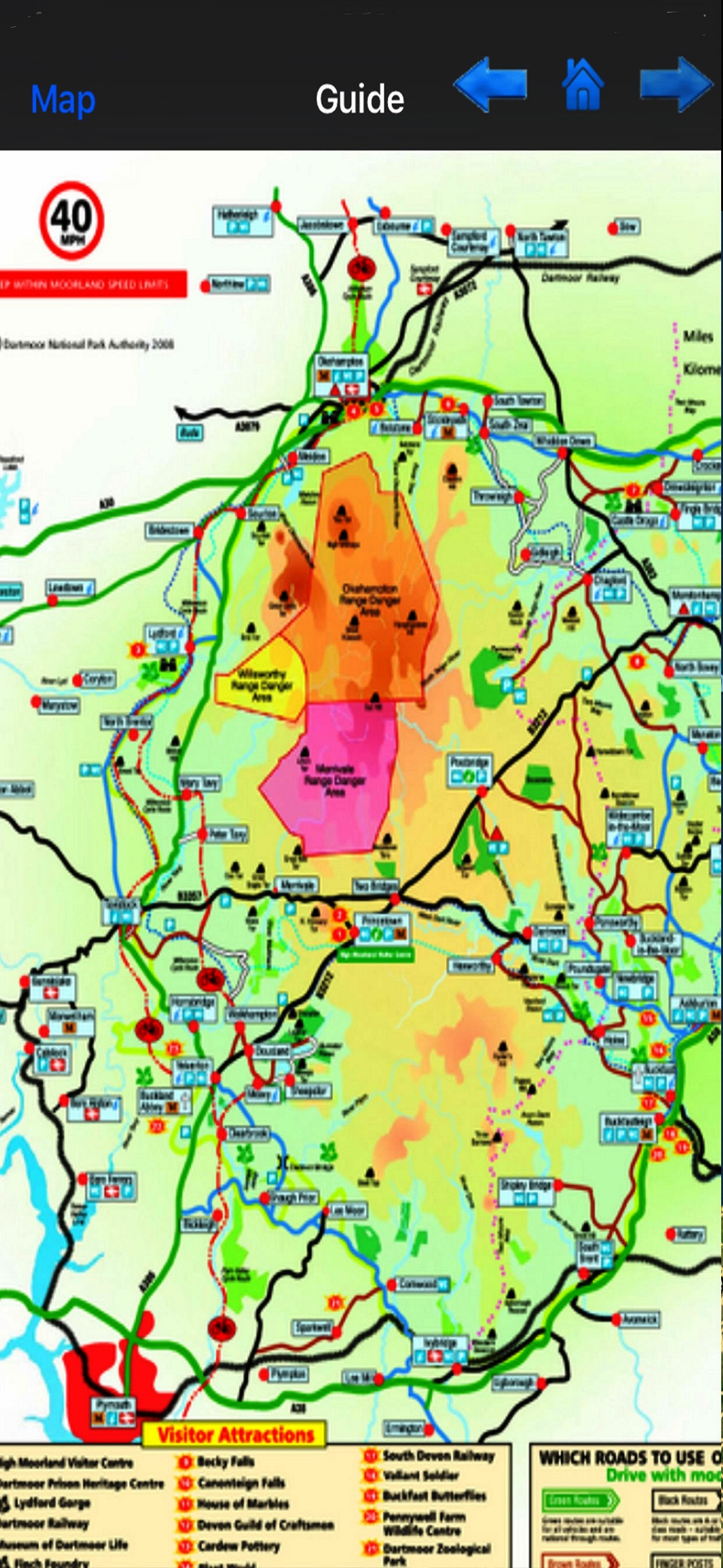 UK Parks & Forests GPS OS Maps