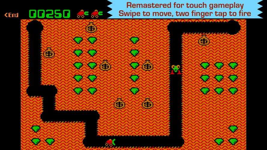 Digger - Classic retro arcade game screenshot 1