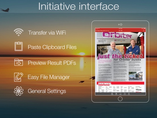 Photo to PDF Converter iPad app afbeelding 2