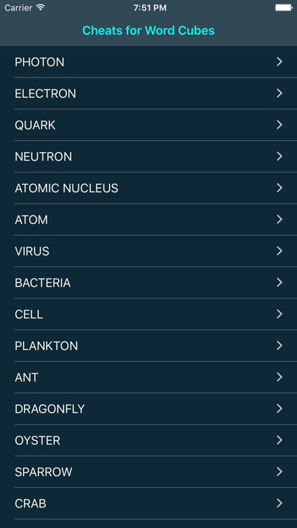 Cheats for Word Cubes - Bubbles Crossword for Brain Puzzle Lovers