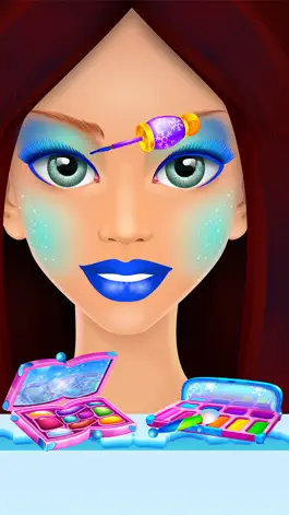 Game screenshot Make-Up Touch : Frosty Edition - Christmas Games apk