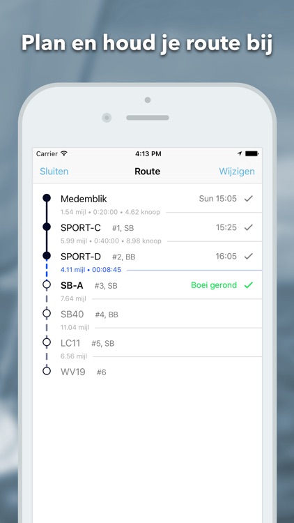 Bezeild — Navigatie voor de 24 uurs zeilrace