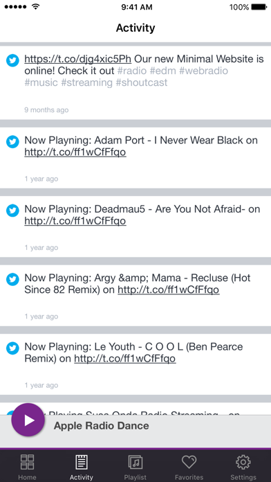 Screenshot #2 pour Apple Radio Dance