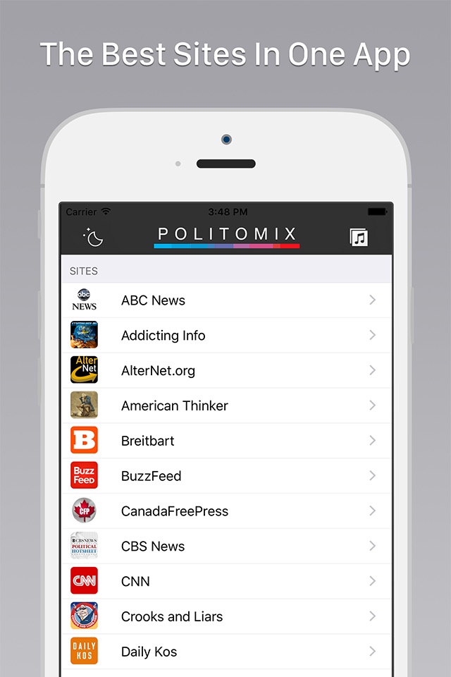 Politomix - Political News screenshot 2