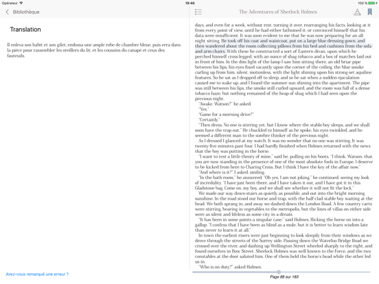 Screenshot #5 pour Verso - lecture bilingue