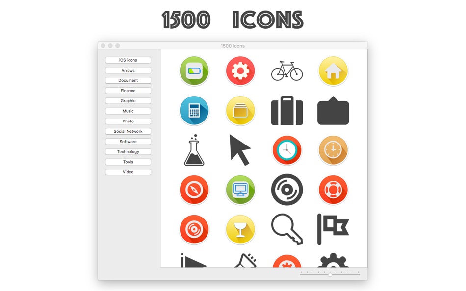 1500 Icons - 1.0 - (macOS)