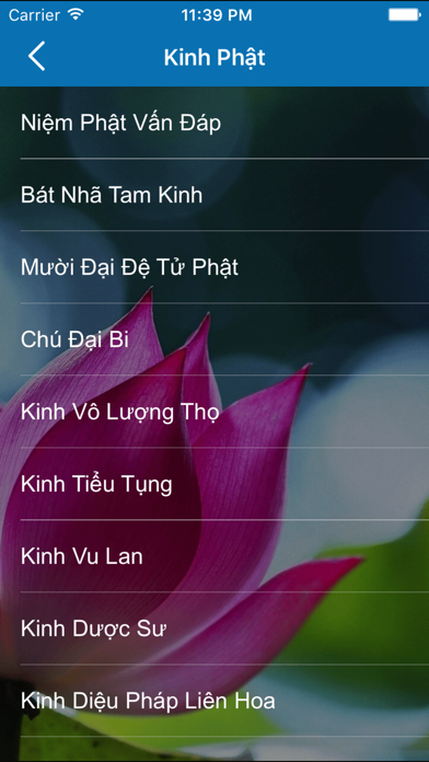 Screenshot #1 pour Truyện Phật - Thơ Phật - Lời Phật - Kinh Phật