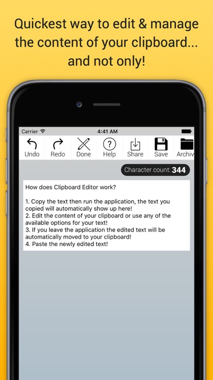 Clipboard Editor Lite