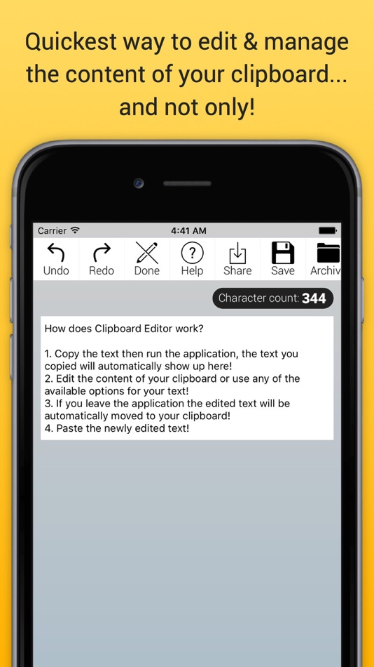 Clipboard Editor Lite - 1.0 - (iOS)