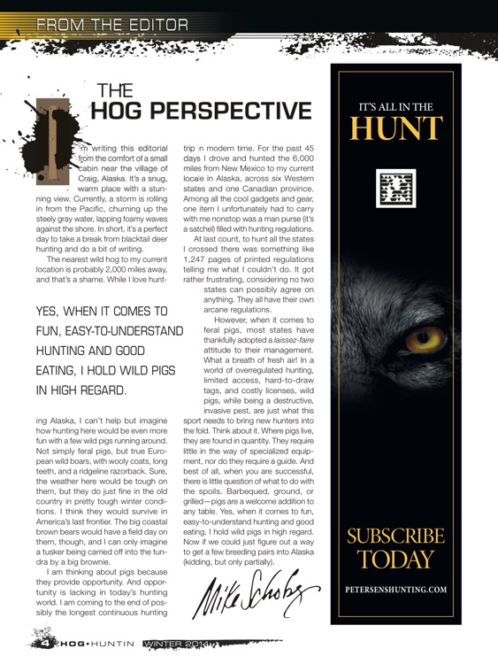 Hog Hunting Magazine