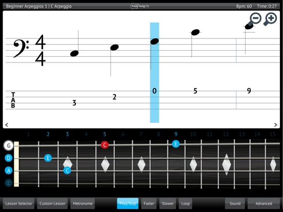 Screenshot #6 pour Learn & Practice Bass Guitar Lessons Exercises