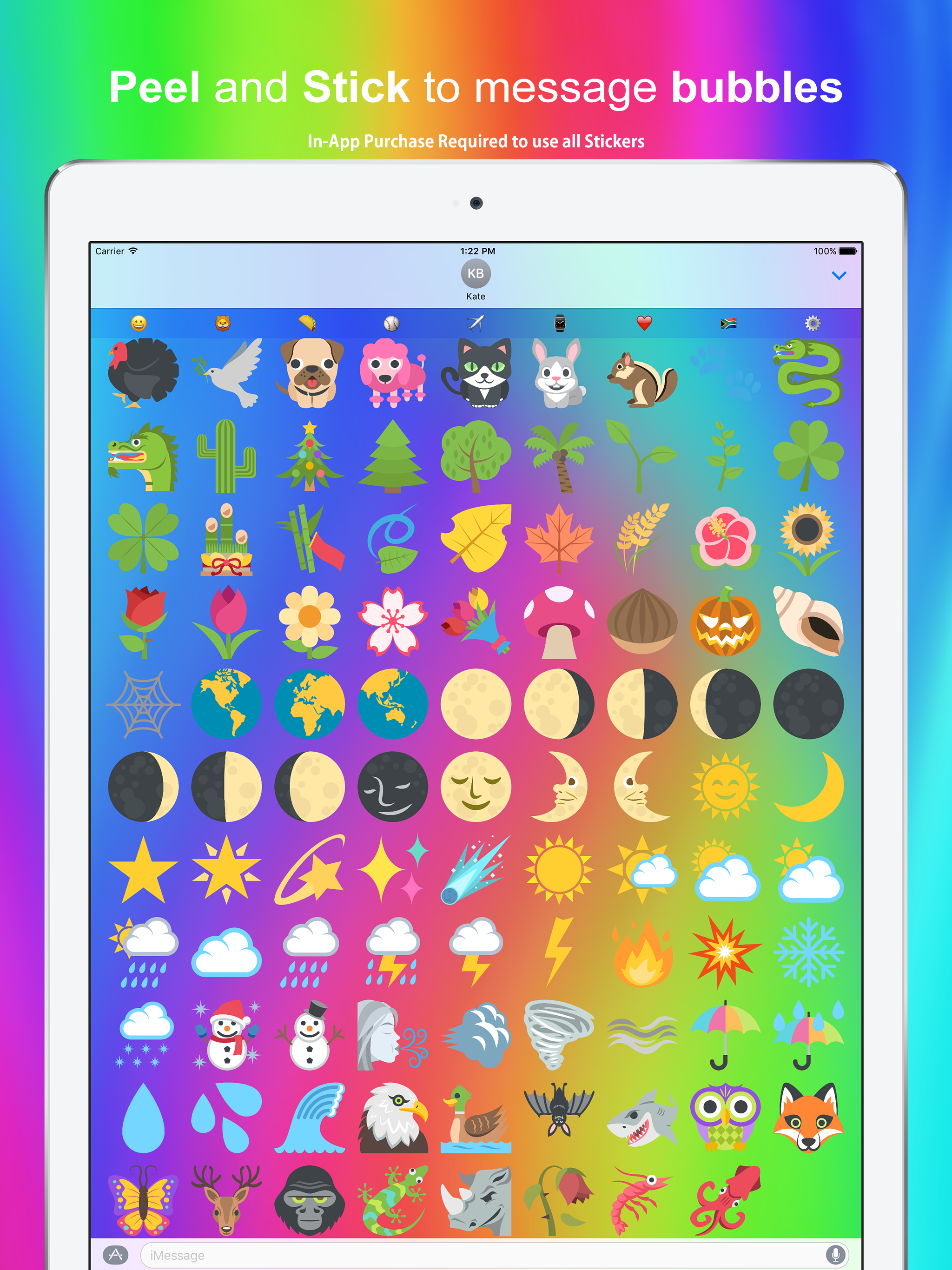 New Emoji Stickers Pro for iMessage screenshot 8