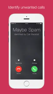 DefCall - Call Blacklist Block screenshot #1 for iPhone