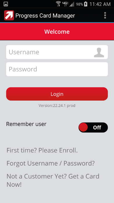 Screenshot #1 pour Progress Prepaid Card