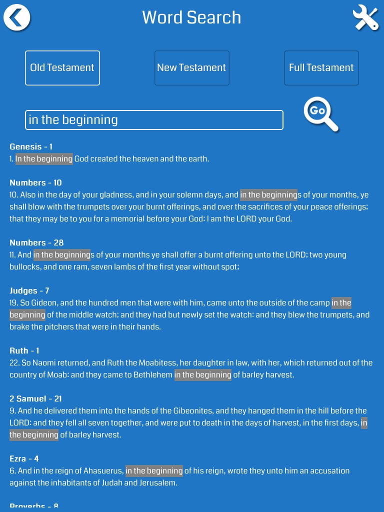 English Bible for iPad screenshot 4