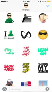 dj snake ™ by moji stickers iphone screenshot 3