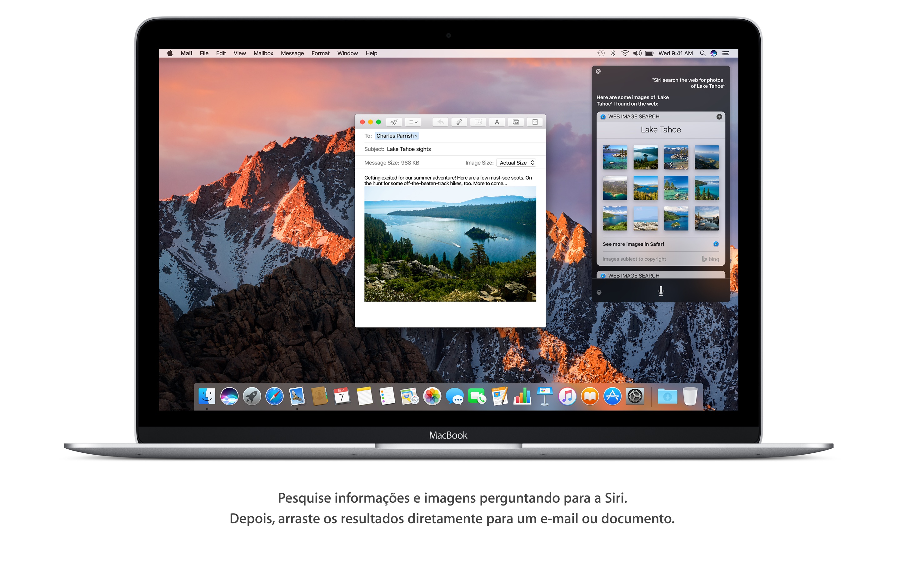 Screenshot do app macOS Sierra