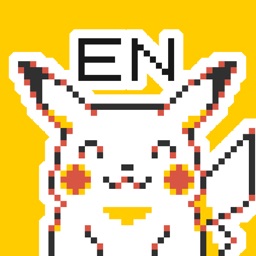 Pokémon Pixel Art, Part 1: English Sticker Pack