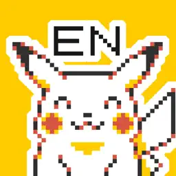 Pokémon Pixel Art, Part 1: English Sticker Pack app icon