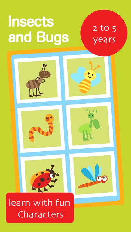 Toddlers Insects - Kids Learn First Words