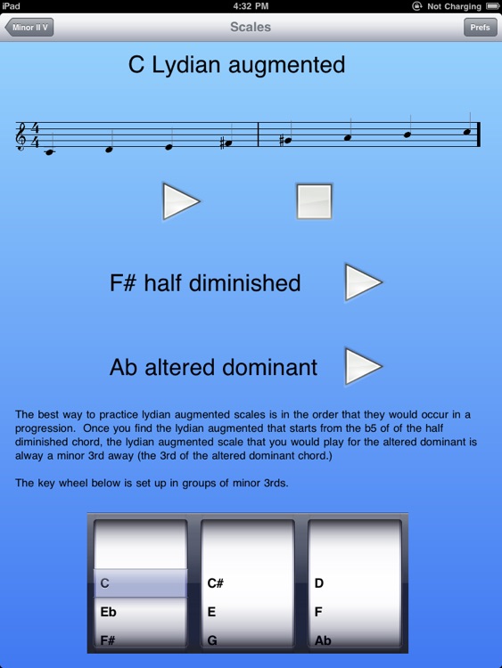 iImprov-MinorIIV for the iPad