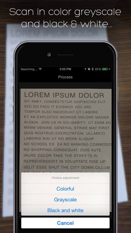 iScan Pro: Scanner For Documents Receipts in PDF's