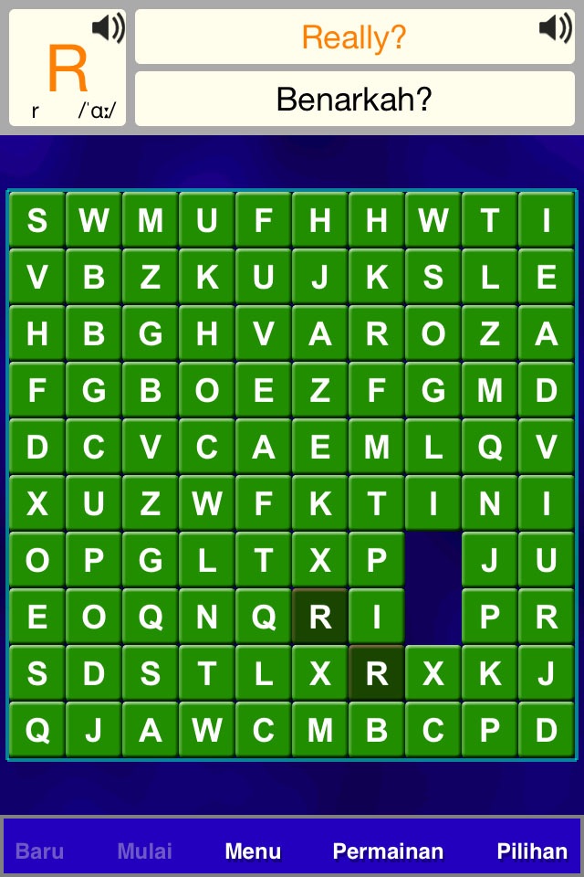 Alphabet Solitaire English SZY screenshot 3