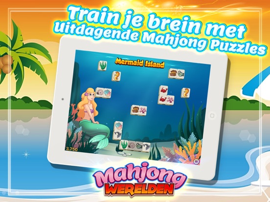 Mahjong Worlds Puzzle iPad app afbeelding 5