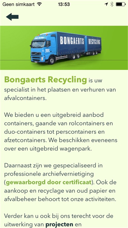 Bongaerts Recycling