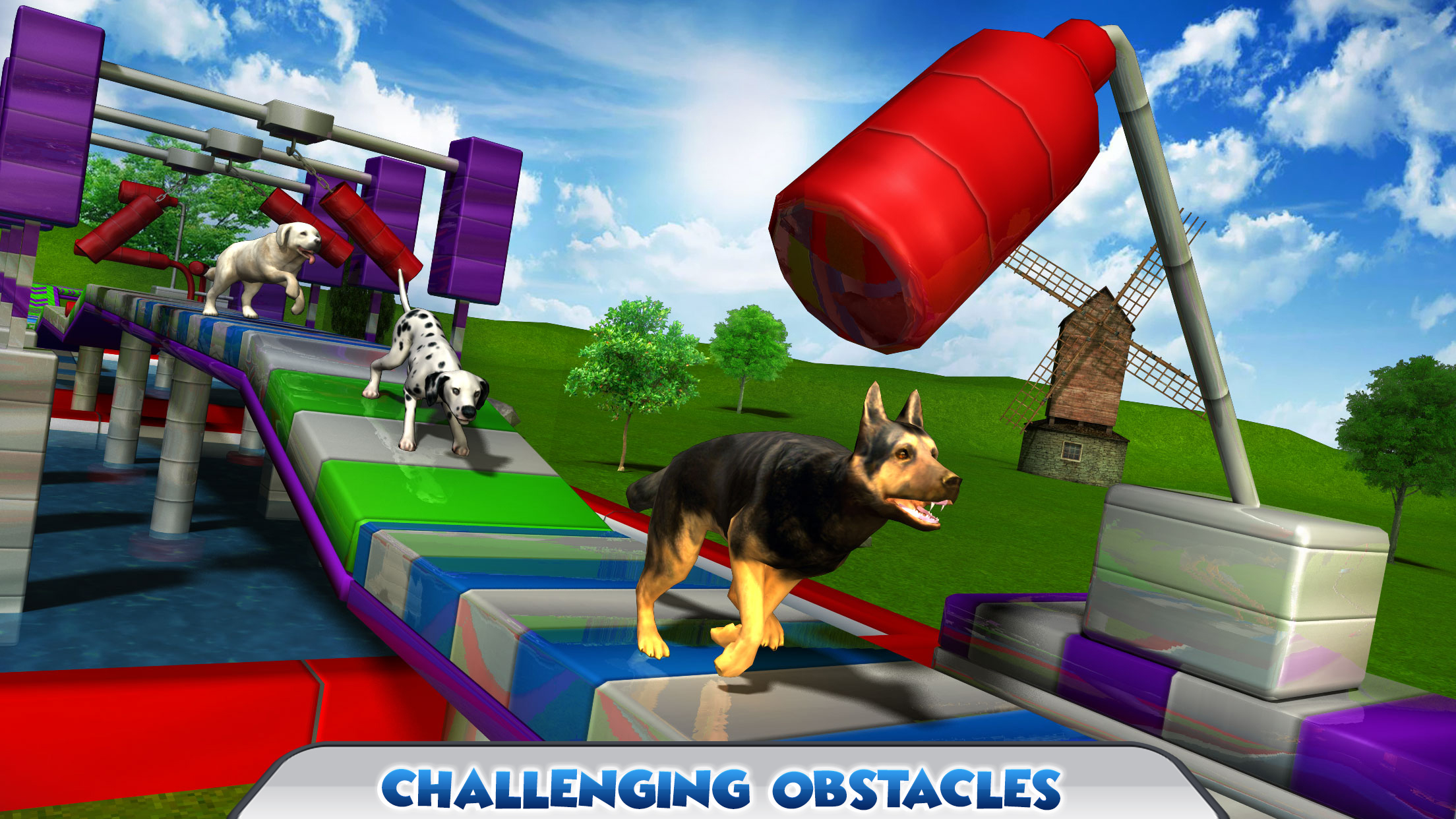 Stunt Dog Simulator 3D screenshot 2