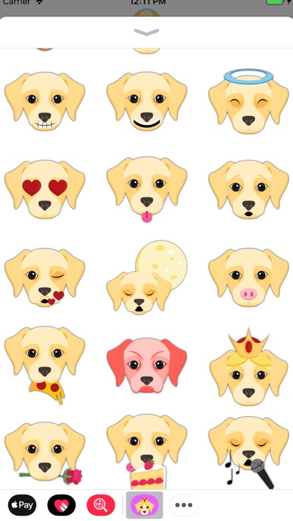 Animated Cream Labrador