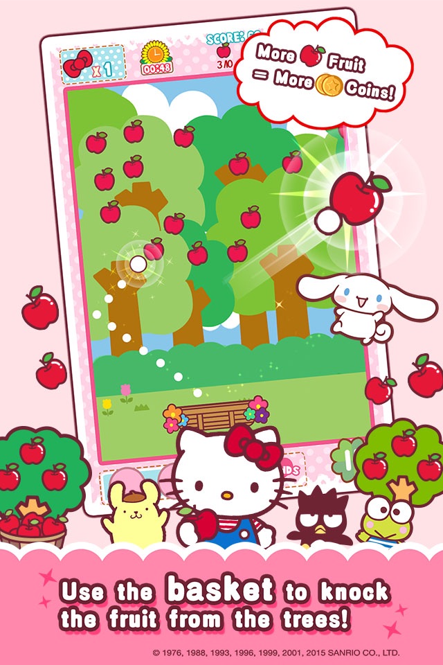 Hello Kitty Orchard! screenshot 2