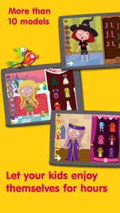 Dress Up Characters - Dressing Games for Halloween screenshot #2 for iPhone