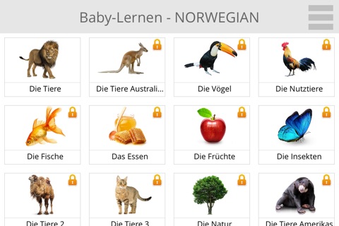 Baby Learn - NORWEGIAN screenshot 2