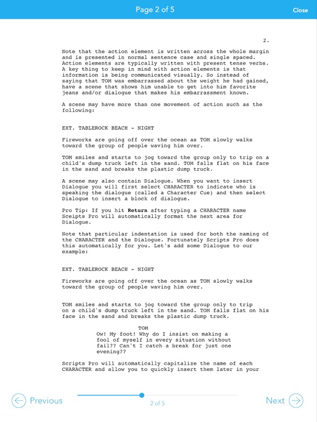 Scripts Pro - Screenwriting on the Go on the App Store