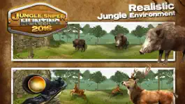Game screenshot Jungle Sniper Hunting 2016 : Go On Sport Hunting this Winter hack