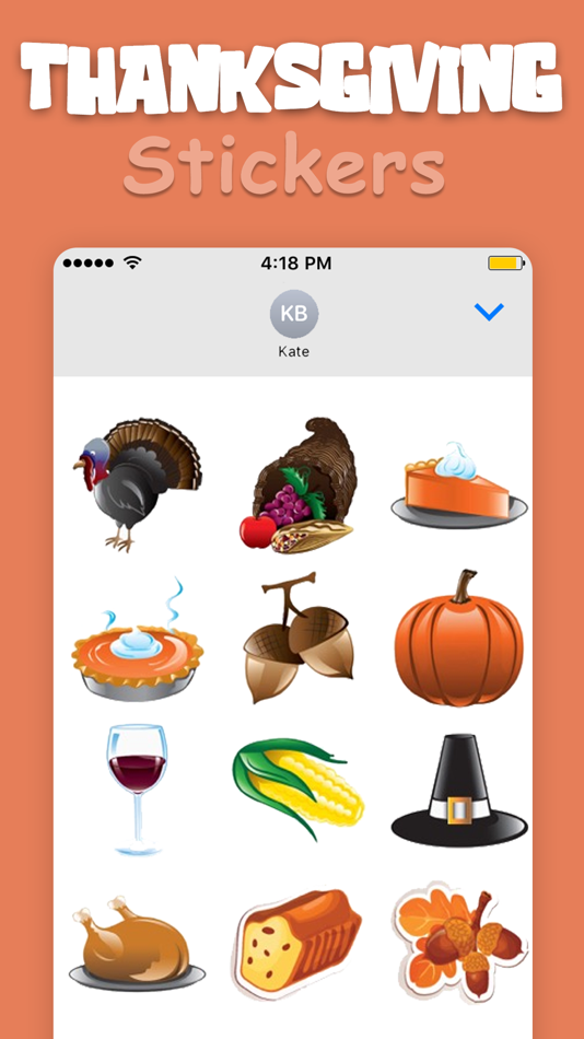 Thanksgiving 100+ Stickers Animated - 1.2.2 - (iOS)