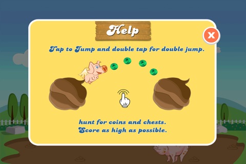Cute Magical Flying Pig Race Pro - cool sky bouncing racing game screenshot 3