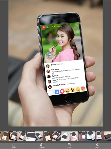 Ghép ảnh Poster - Camera 720 Chỉnh sửa ảnh 360