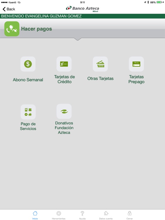 Banco Azteca Móvil Tablet screenshot-3