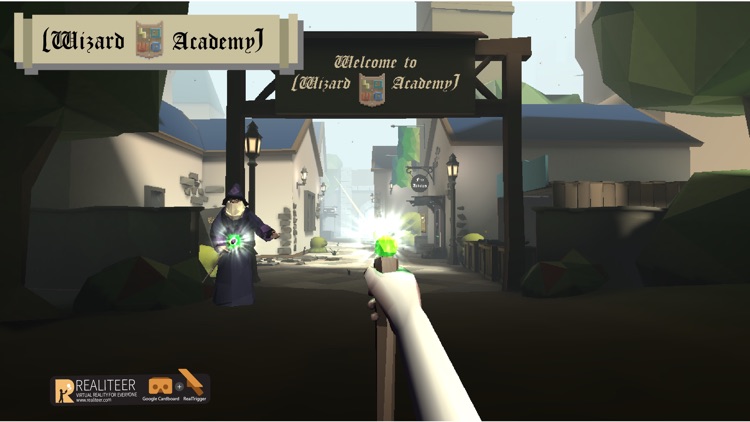 Wizard Academy VR Cardboard screenshot-3