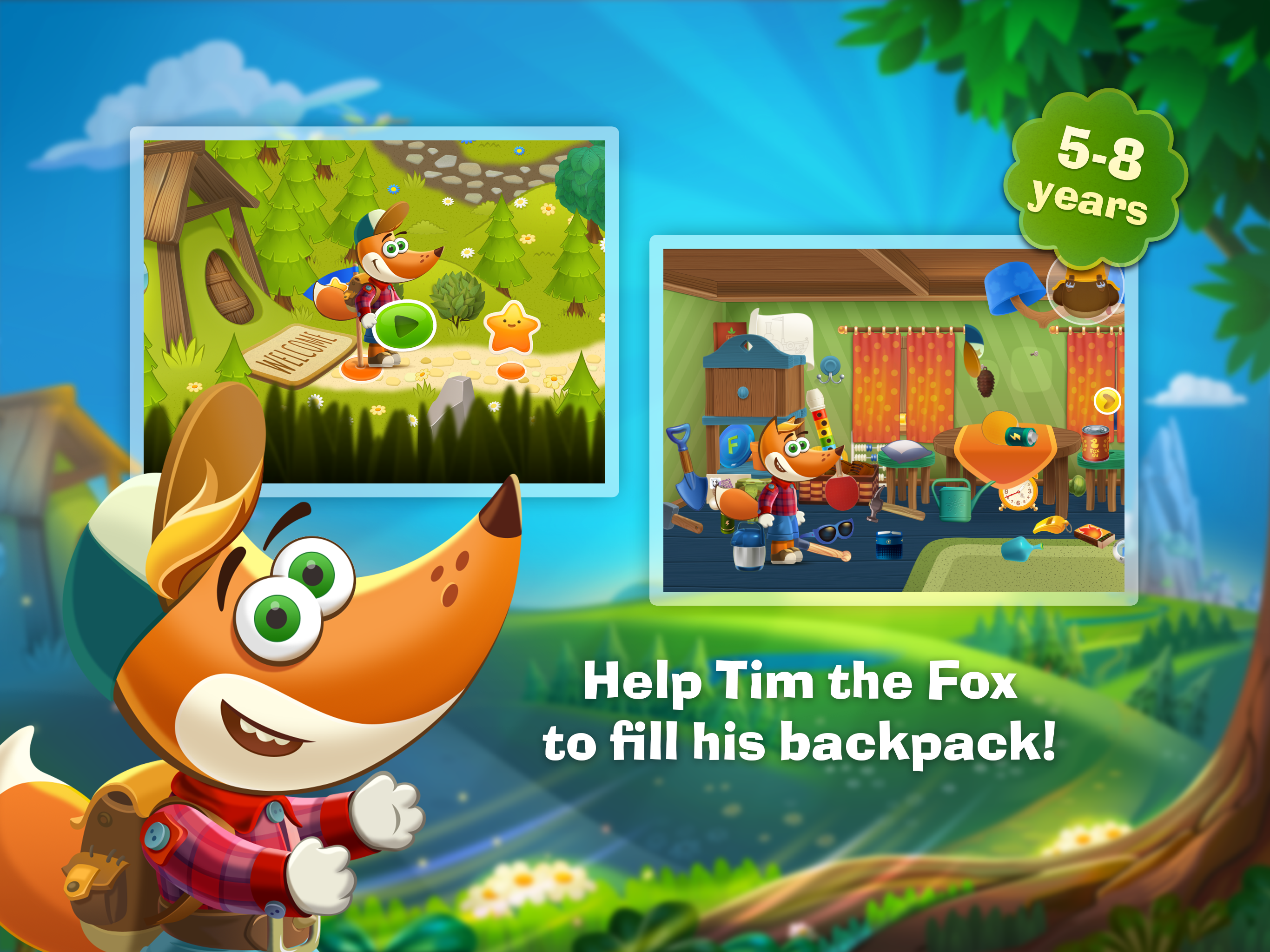 Tim the Fox - Travel Free