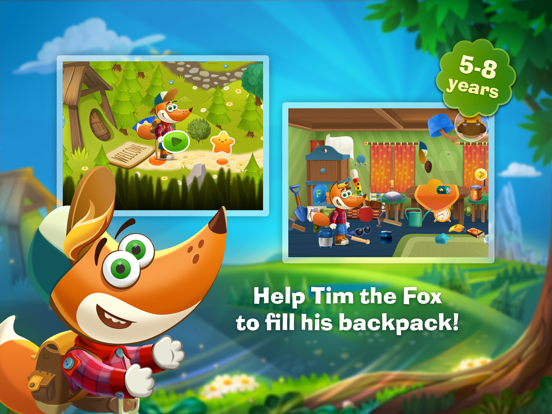 Tim the Fox - Travel Free iPad screenshot